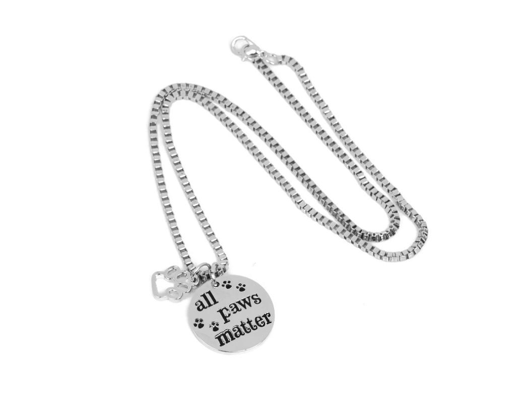 All Paws Matter Pendant Necklace