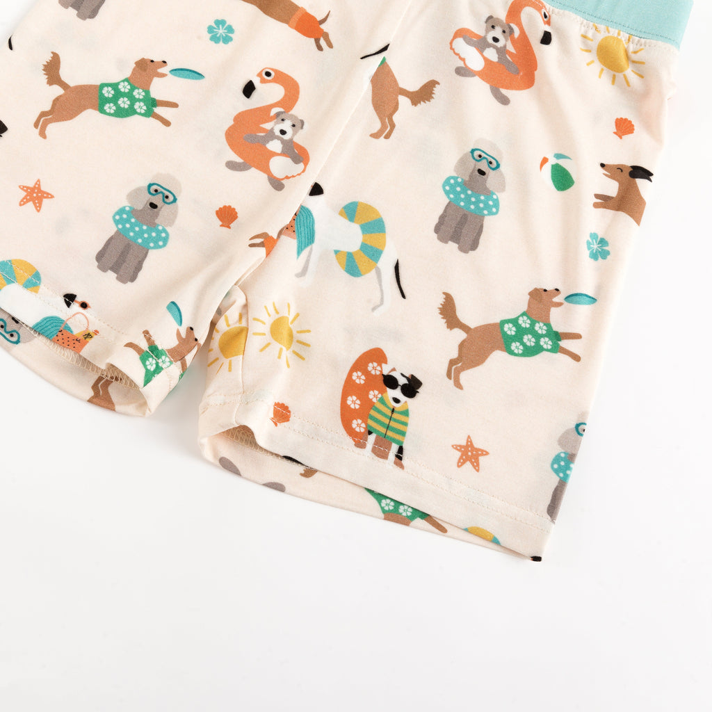 Pups in the Sun (Short PJ Set)