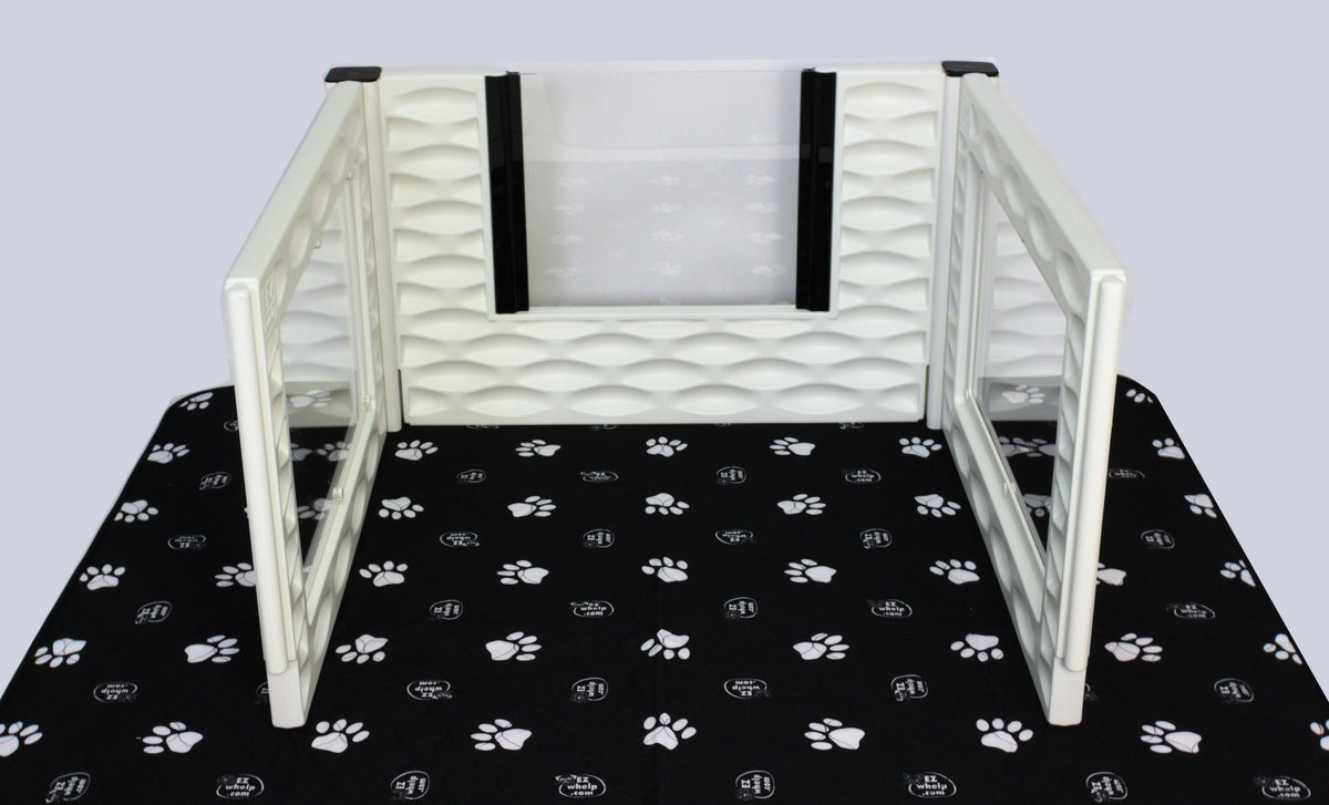 Windowed Add-On Room for Puppy Play Yard, 18" Tall