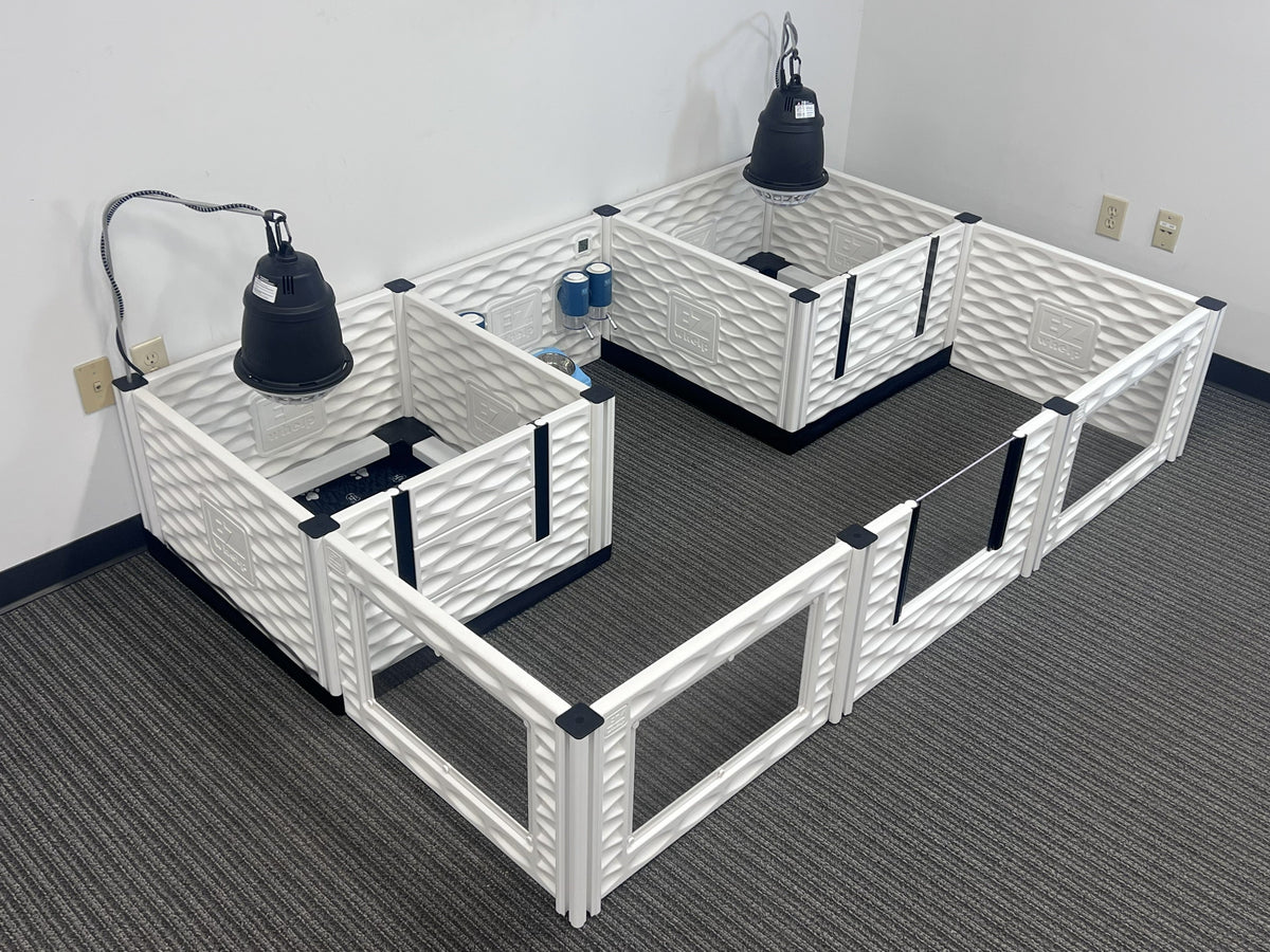 EZclassic Two-Room Whelping Condo Bundle