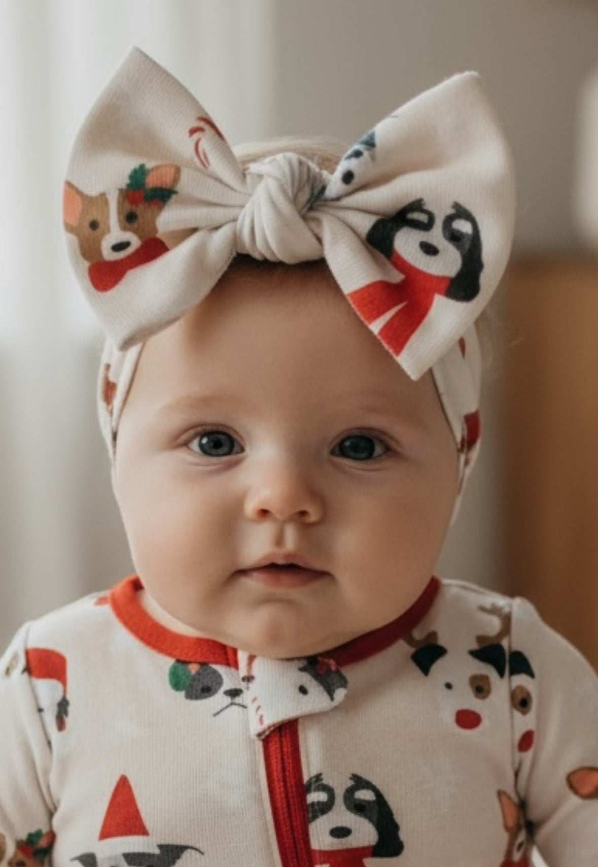 Bark The Halls (Bow Headband)