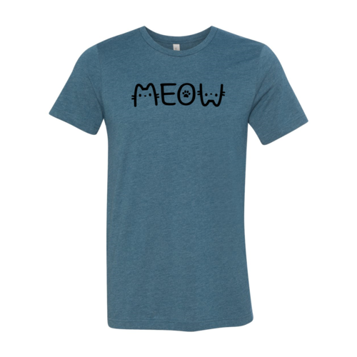 Meow T-Shirt – Heather Colors