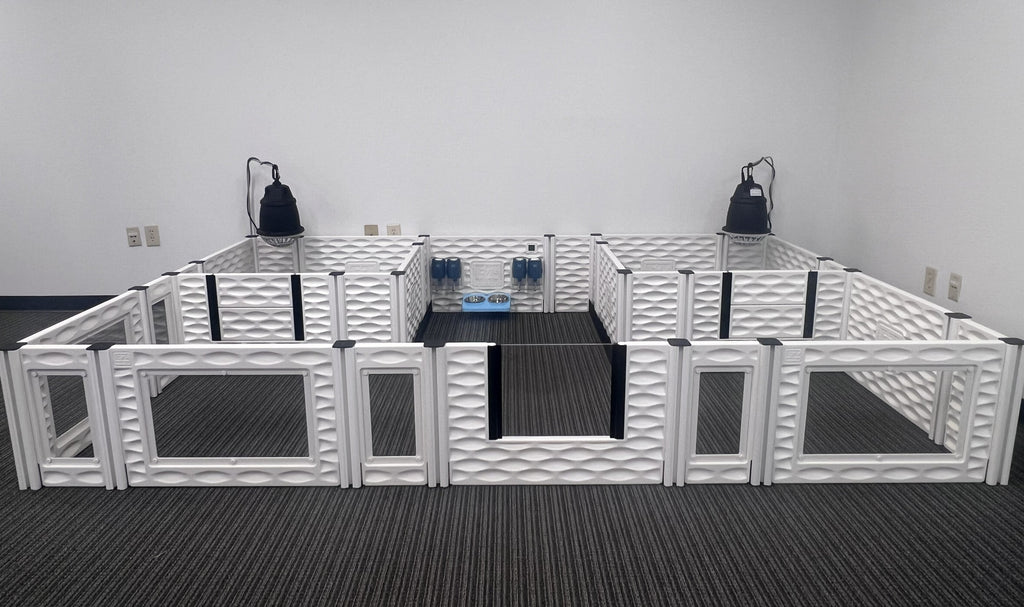 EZclassic Two-Room Whelping Condo Bundle