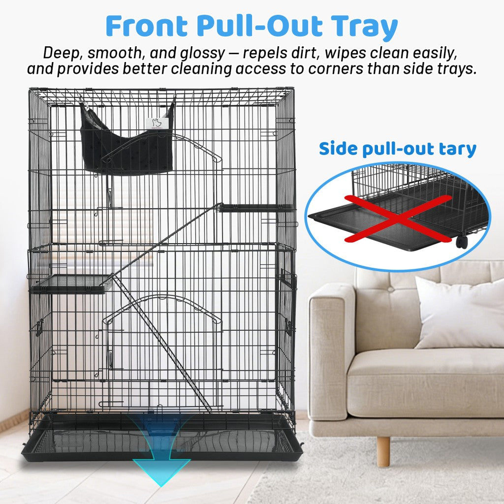50 Inch Cat Cage with Side Door CT52