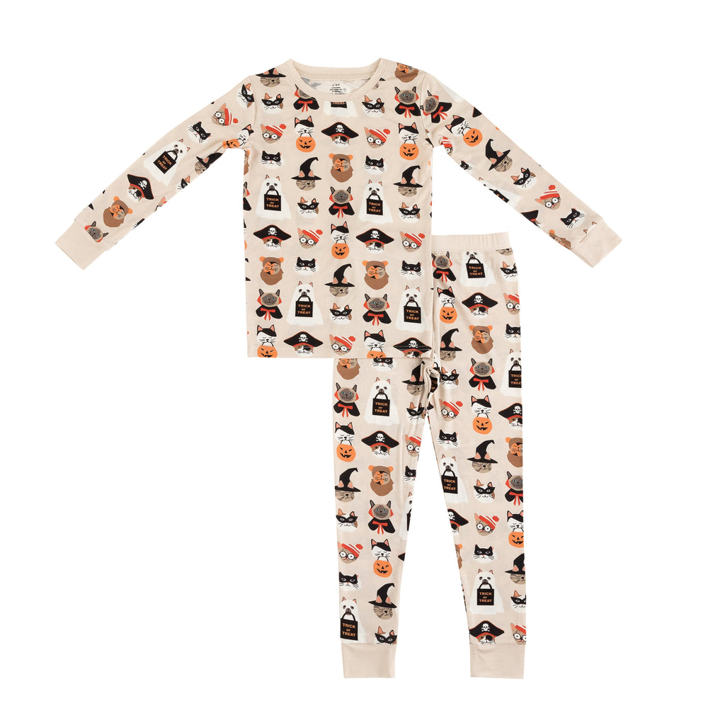 Meow & Treat (Long Sleeve PJ)
