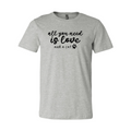 All You Need Is Love And A Cat T-Shirt