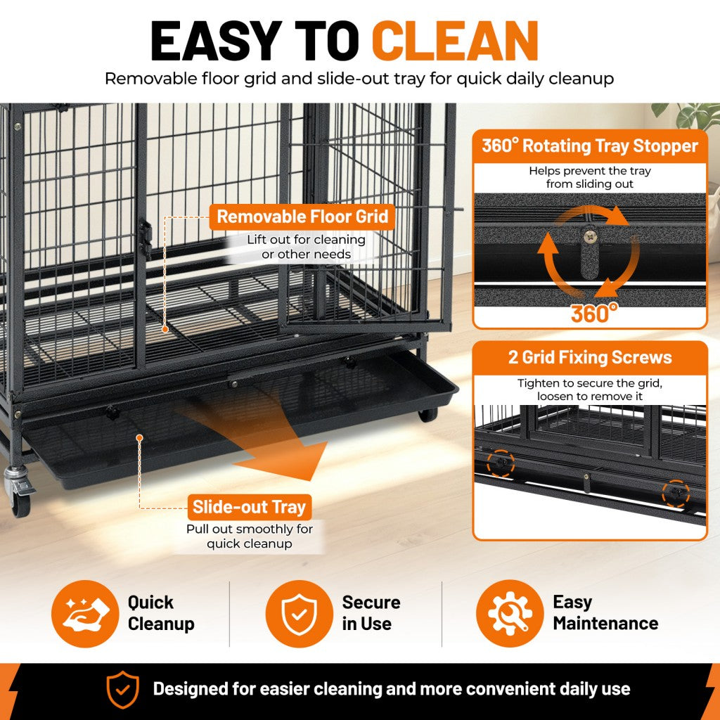 31" Stackable Dog Crate D311D01