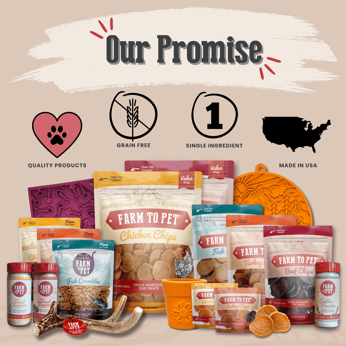 Farm To Pet Tote Bag | Paw-some Gift for Animal Lovers