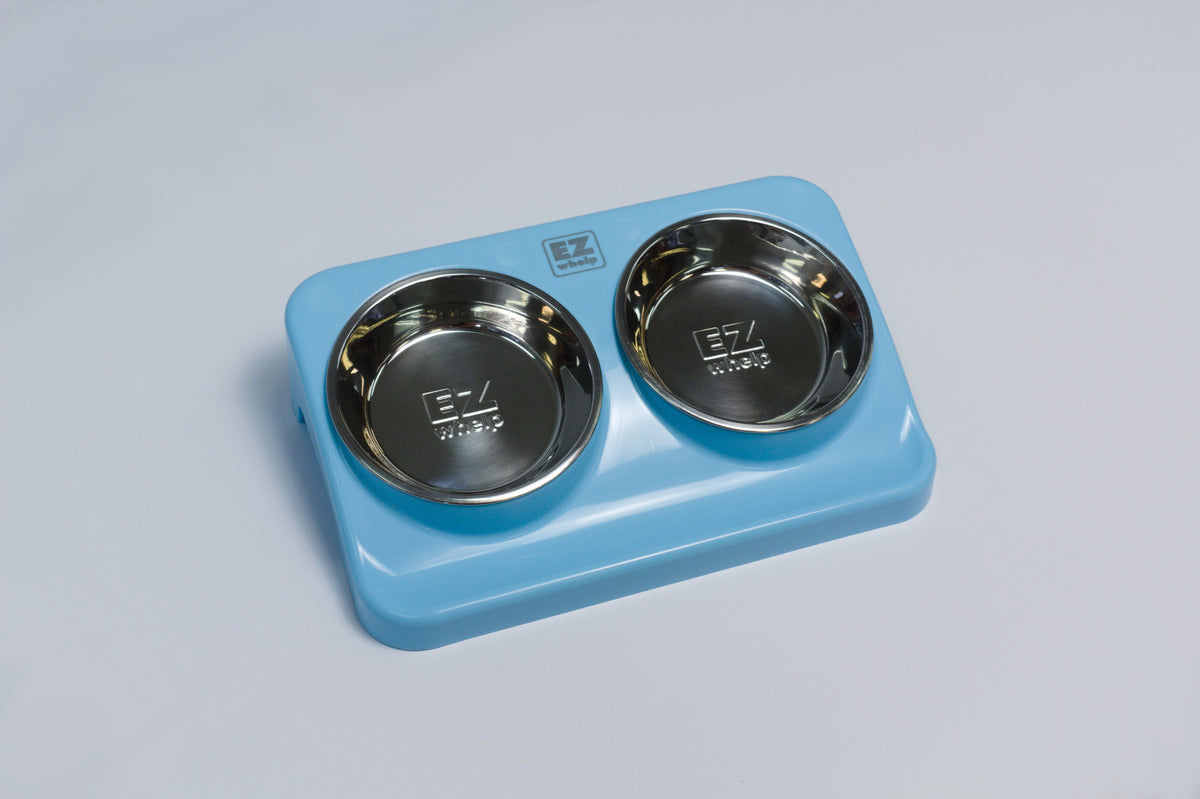 EZwhelp Dual Food Bowl Set