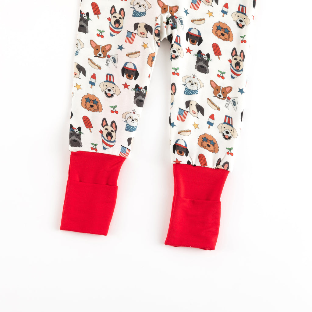 Freedom Dogs (Convertible Zip Footies)
