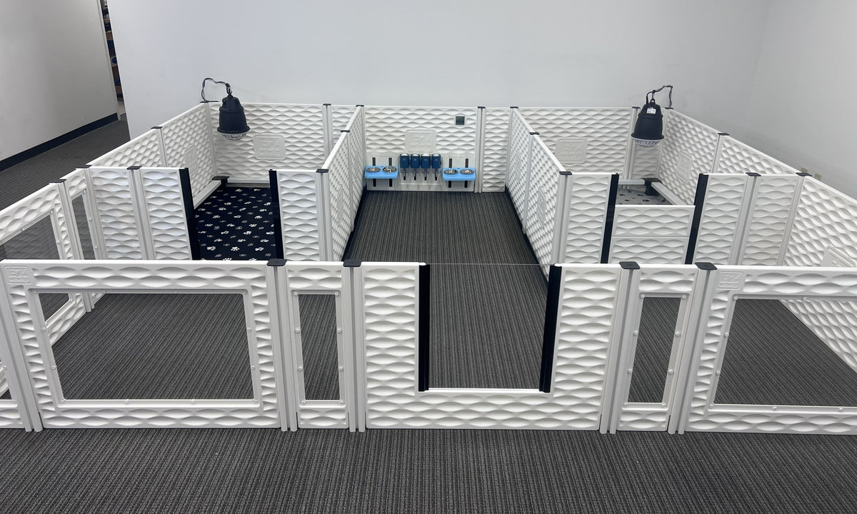 EZclassic Two-Room Whelping Condo Bundle