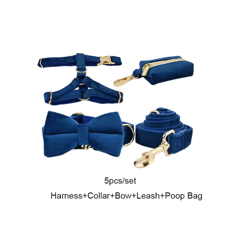 Blue Velvet Set