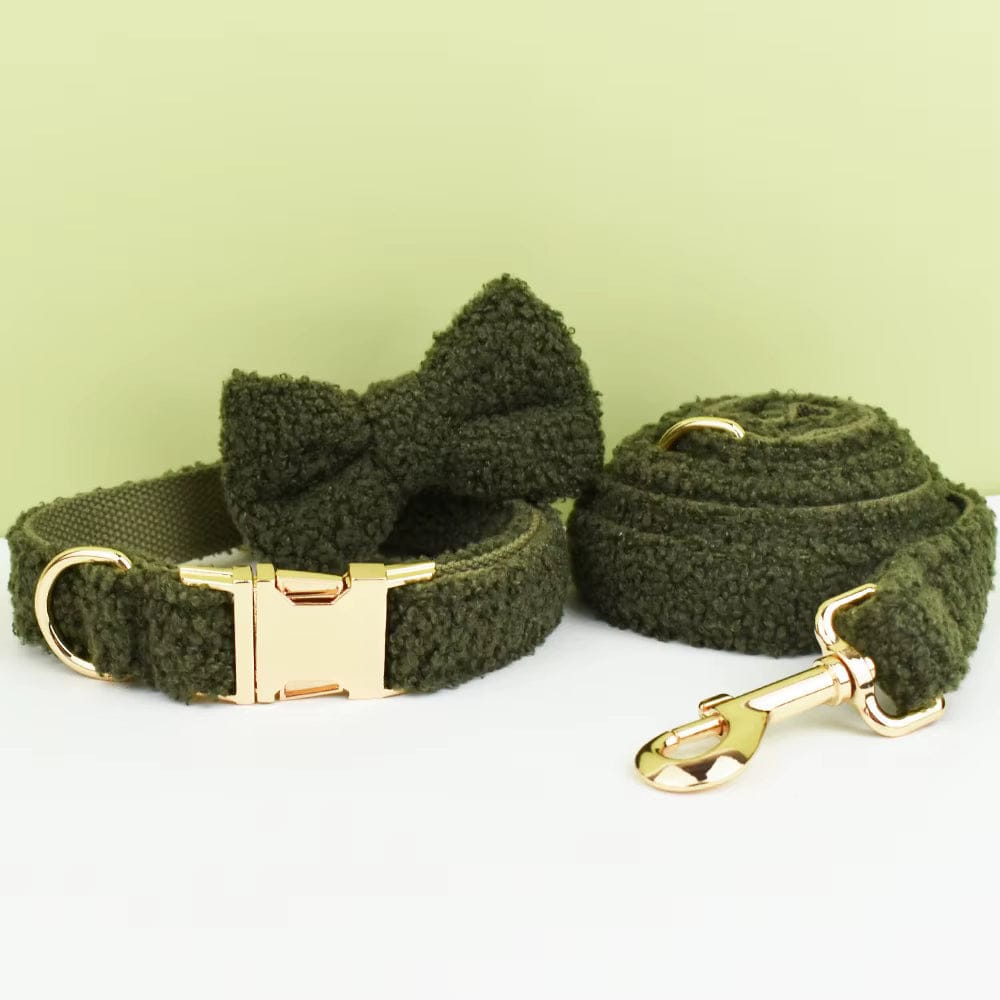 Cozy Olive Teddy Set
