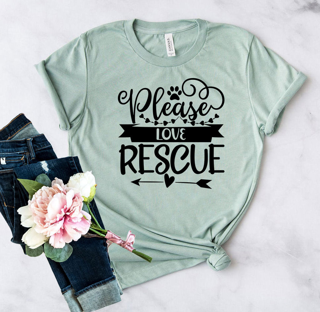 Please Love Rescue T-Shirt