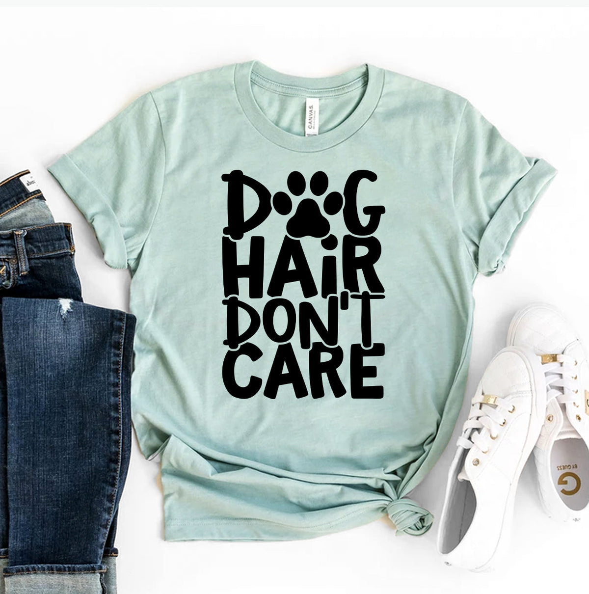 Dog Hair Don't Care T-Shirt – Dark Colors