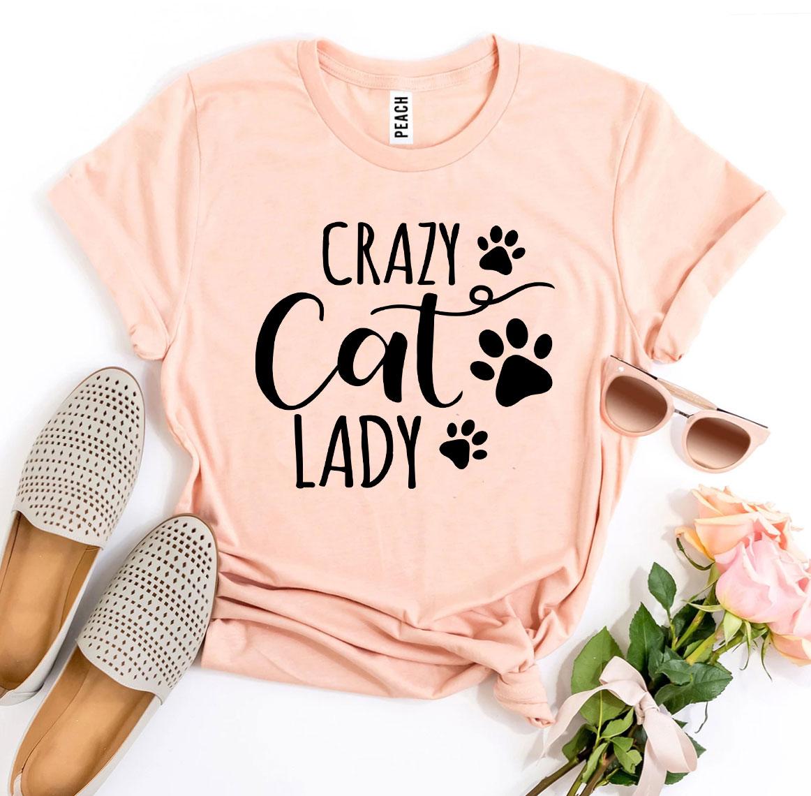 Crazy Cat Lady T-Shirt – Dark Colors