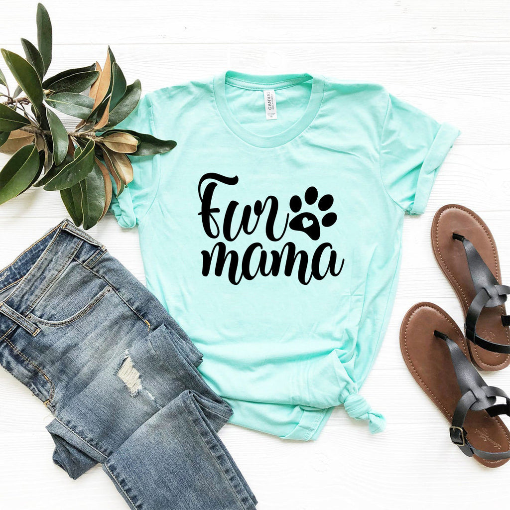 Fur Mama T-Shirt – Heather Colors