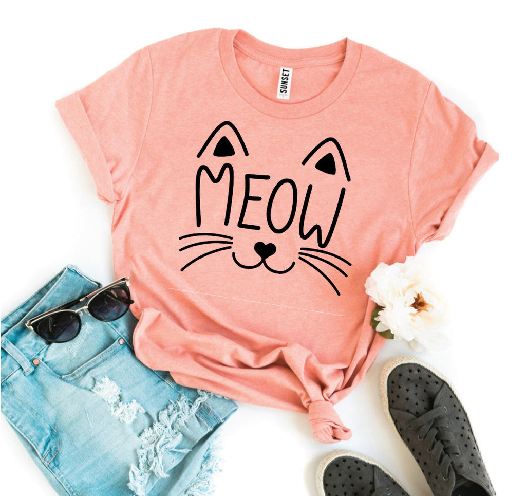 Meow T-Shirt – Dark Colors