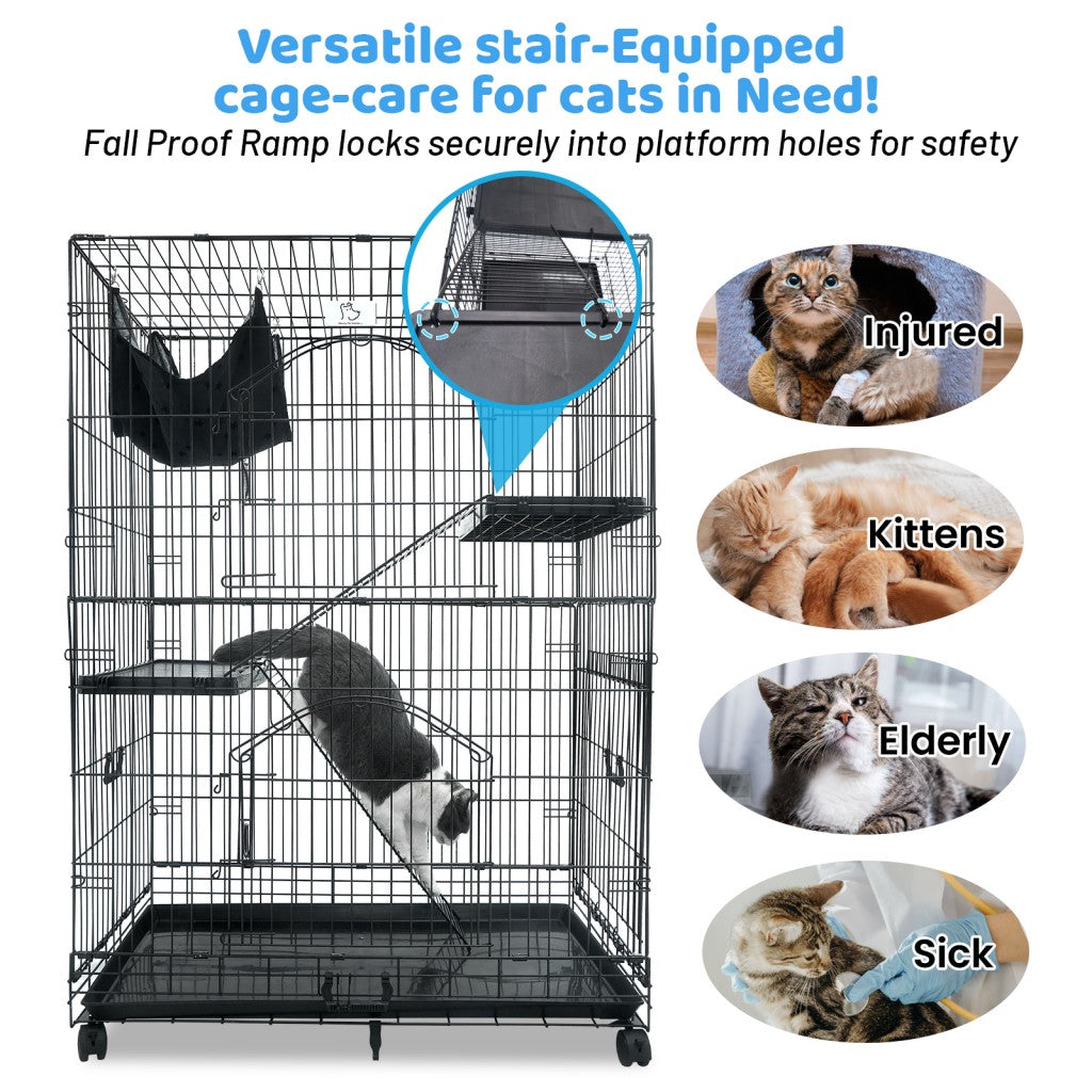 50 Inch Cat Cage with Side Door CT52