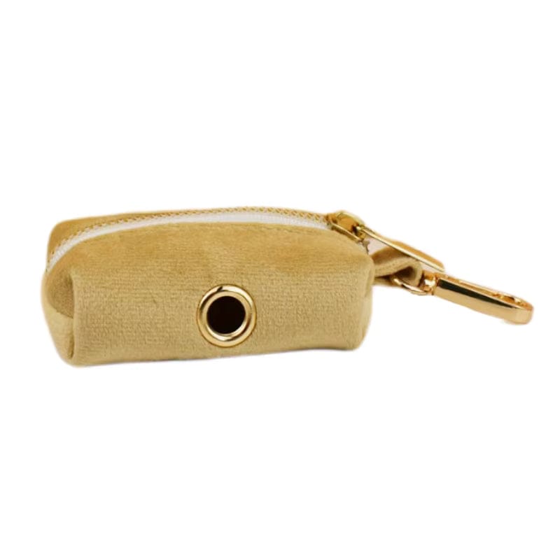 Nude Velvet Personalized Dog Harness & Leash Set